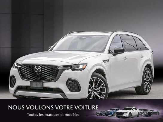 Mazda CX-70 hybride rechargeable 2025 2025 Blanc rhodium métallisé Mazda CX-70 hybride rechargeable 2025 2025 Blanc rhodium métallisé