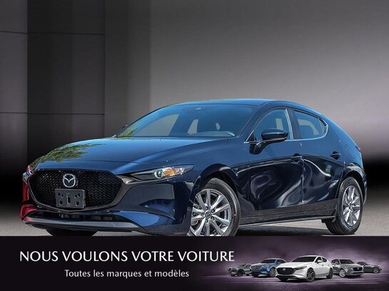 Mazda Mazda3 Sport 2025 2025 Bleu cristal foncé mica Mazda Mazda3 Sport 2025 2025 Bleu cristal foncé mica