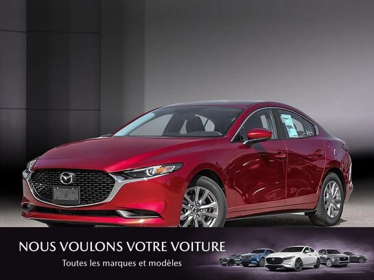 Mazda Mazda3 2025 2025 Rouge vibrant cristal métallisé Mazda Mazda3 2025 2025 Rouge vibrant cristal métallisé