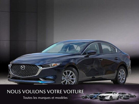 Mazda Mazda3 2025 2025 Bleu cristal foncé mica Mazda Mazda3 2025 2025 Bleu cristal foncé mica