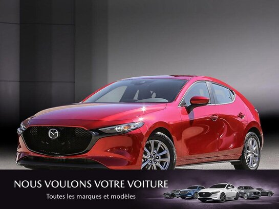 Mazda Mazda3 Sport 2025 2025 Rouge vibrant cristal métallisé Mazda Mazda3 Sport 2025 2025 Rouge vibrant cristal métallisé