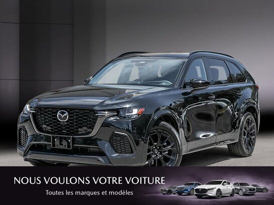 Mazda CX-70 hybride léger 2025 2025 Noir de jais mica Mazda CX-70 hybride léger 2025 2025 Noir de jais mica