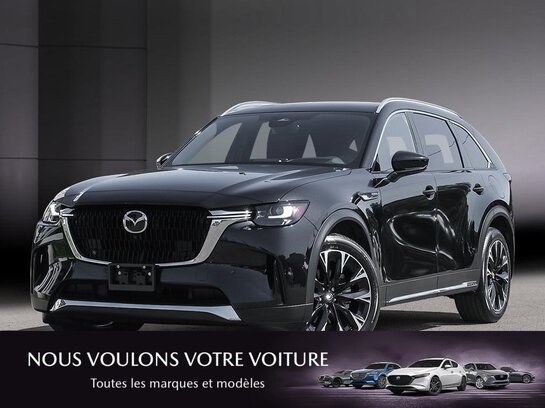 Mazda CX-90 hybride rechargeable 2025 2025 Noir de jais mica Mazda CX-90 hybride rechargeable 2025 2025 Noir de jais mica