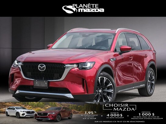 2025 Mazda CX-90 PHEV 2025 Artisan Red Crystal Metallic